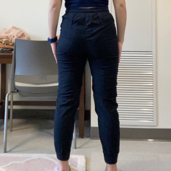 Navy jogger trousers - Picture 2 of 2